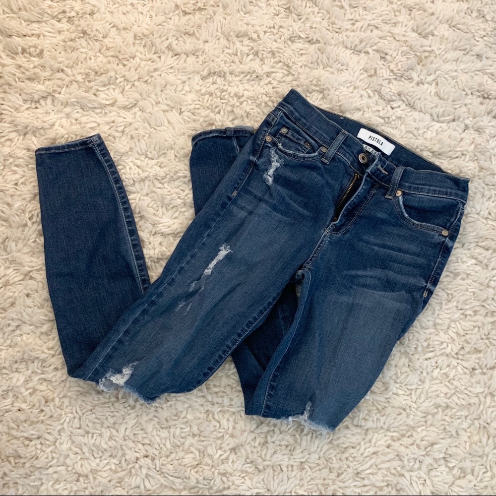 Pistola Ripped Skinny Jeans